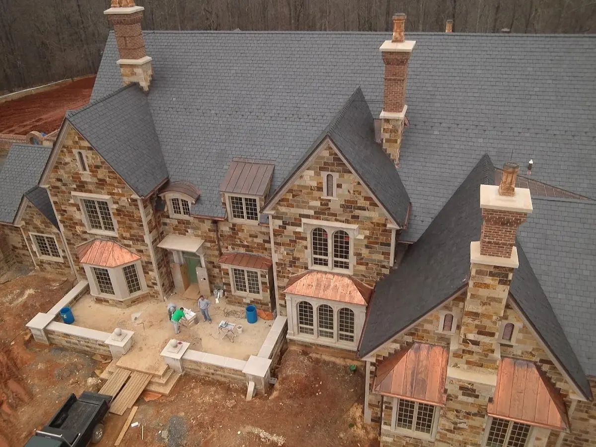 Craftsman Roofing Slate Roof Repair project in Central Point
